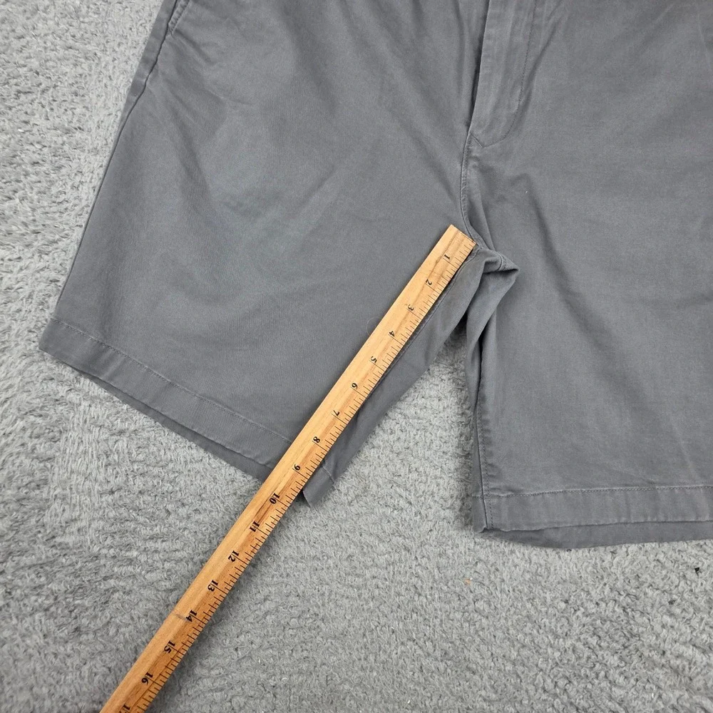 Bonobos Chino Shorts Mens 36 Gray Stretch Cotton 18769-GY437 Casual Summer